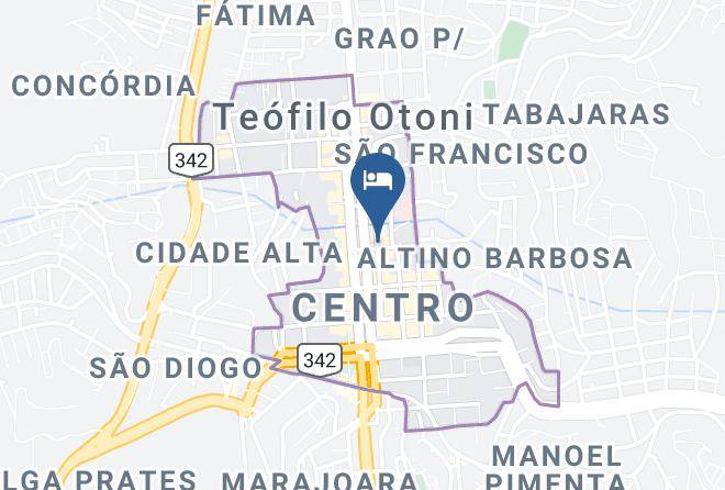 Teofilo Otoni - Hotel San Diego Lancaster Teofilo Otoni Maps