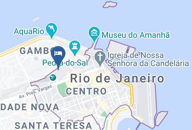 Rio De Janeiro Centro - Hotel San Diego Maps