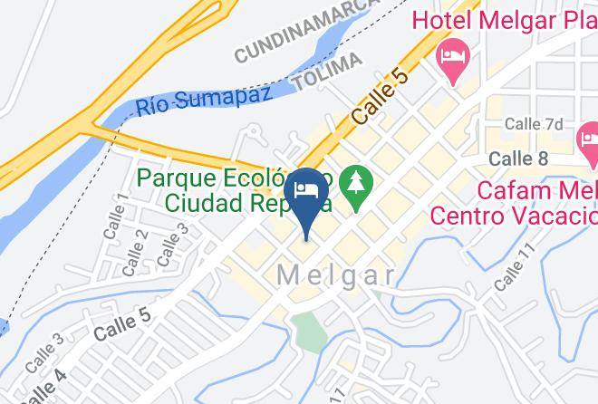 Melgar - Hotel San Diego Maps