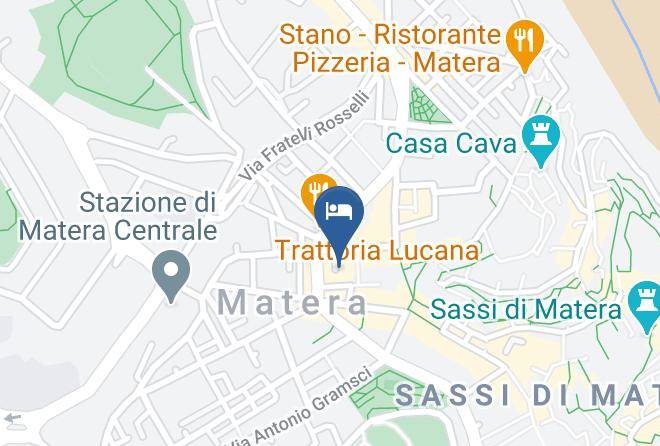 Matera - Hotel San Domenico Al Piano Maps