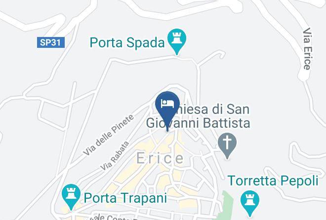 Trapani - Hotel San Domenico Maps