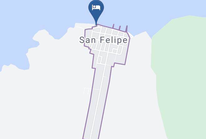 San Felipe - Hotel San Felipe De Jesus Maps