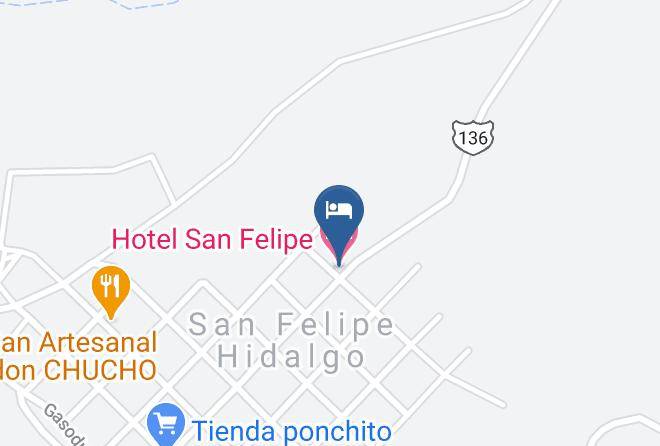 Nanacamilpa De Mariano Arista - Hotel San Felipe Maps