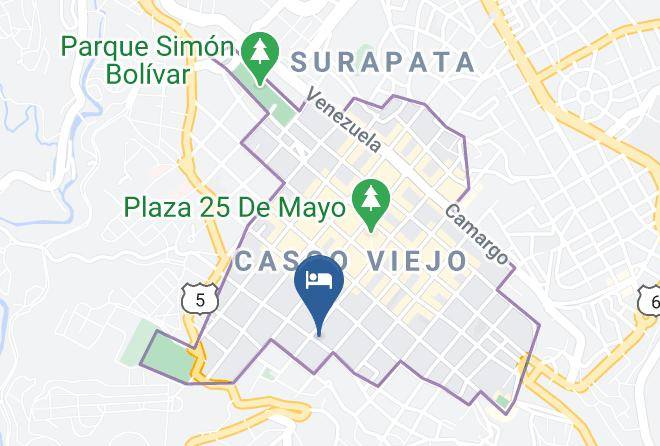 Oropeza - Hotel San Felipe Maps