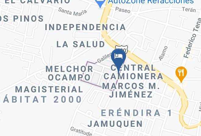 Patzcuaro - Hotel San Fer Maps