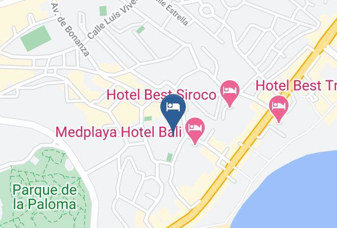Malaga - Hotel San Fermin Maps