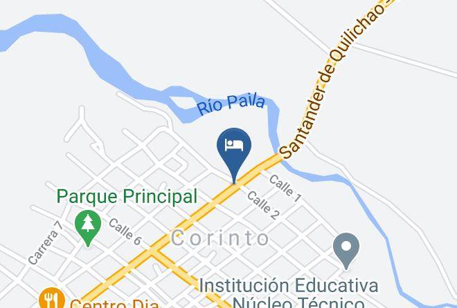 Corinto - Hotel San Fernando Argelia Maps