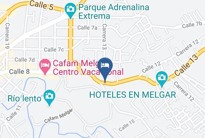 Melgar - Hotel San Fernando Maps
