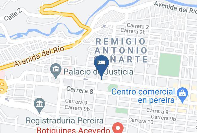 Pereira - Hotel San Fernando Maps