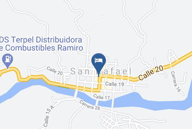 San Rafael - Hotel San Fernandos Plazas Maps