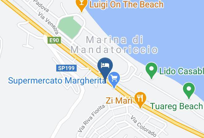 Cosenza - Hotel San Filippo Maps
