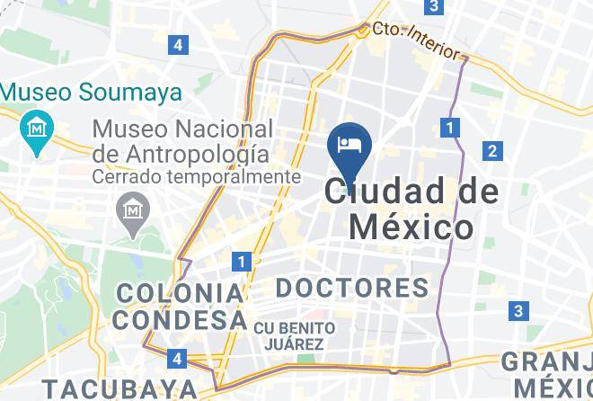 Cuauhtemoc - Hotel San Francisco Centro Historico Maps