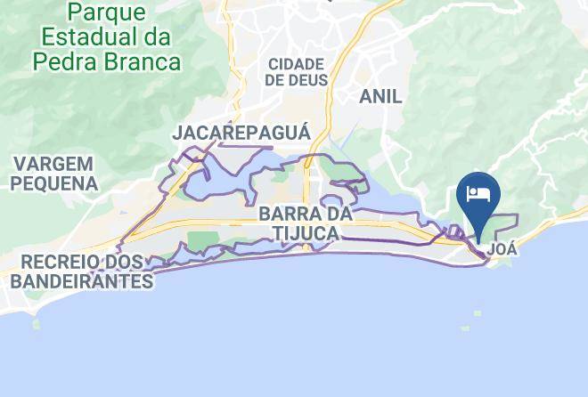 Rio De Janeiro Barra Da Tijuca - Hotel Sao Francisco Da Barra Maps