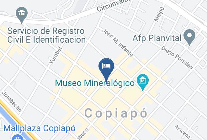 Copiapo Province - Hotel San Francisco De La Selva Maps