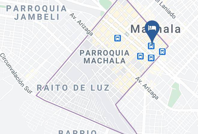 Machala - Hotel San Francisco International Maps
