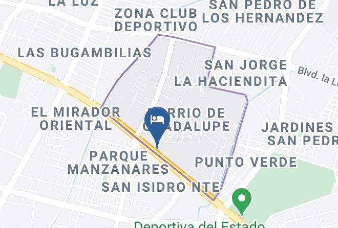 Leon - Hotel San Francisco Leon Maps