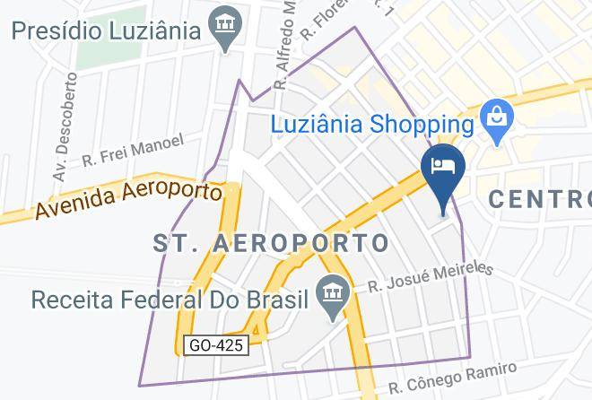 Luziania - Hotel San Francisco Maps