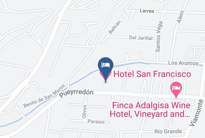 Lujan De Cuyo - Hotel San Francisco Maps