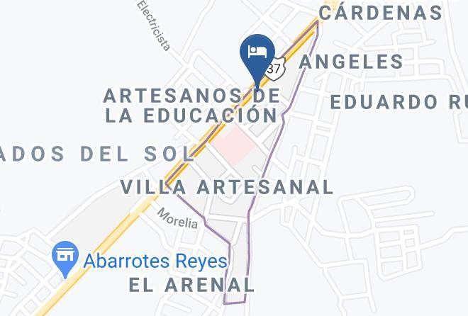 Paracho - Hotel San Francisco Maps