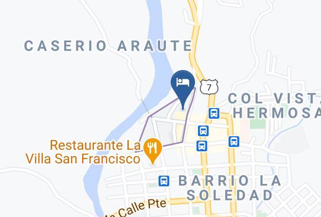 San Francisco Gotera - Hotel San Francisco Maps
