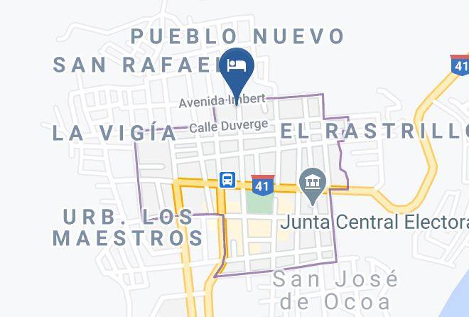San Jose De Ocoa - Hotel San Francisco San Jose De Ocoa Maps