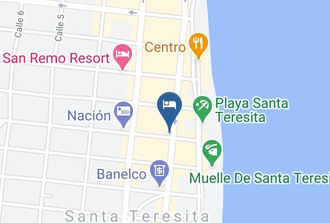Mar Del Tuyu - Hotel San Francisco Maps
