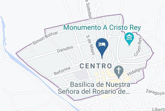 Talpa De Allende - Hotel San Francisco Maps