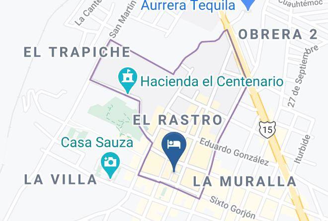 Tequila - Hotel San Francisco Maps