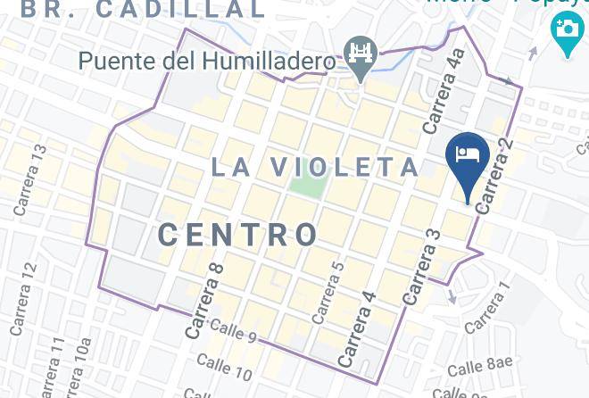 Hotel San Fransisco Colonial Map