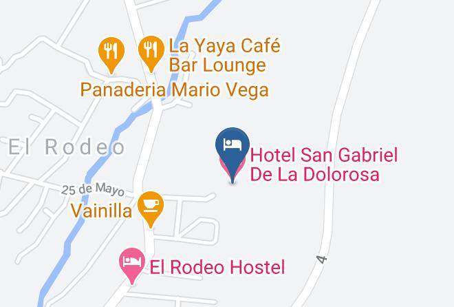 Ambato Department - Hotel San Gabriel De La Dolorosa Maps