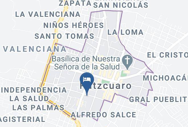 Hotel San Gabriel Map