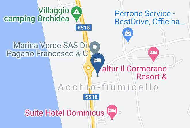 Cosenza - Hotel San Gaetano Maps