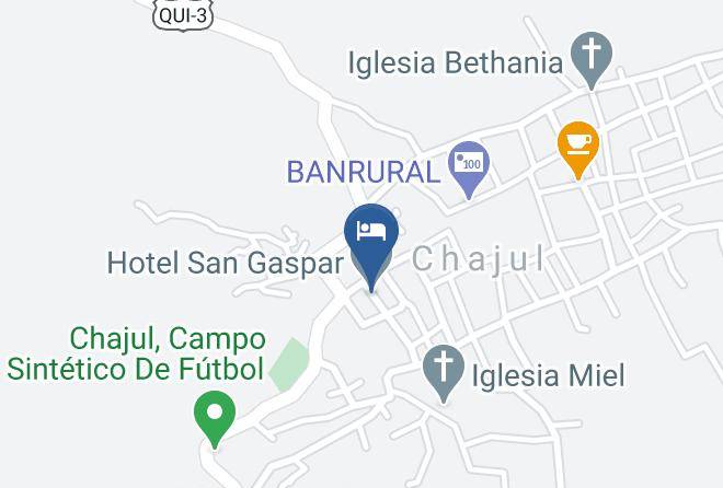 Chajul - Hotel San Gaspar Maps