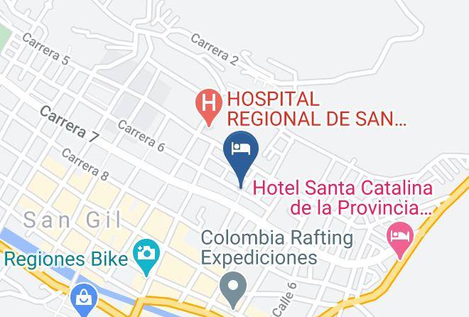 San Gil - Hotel San Gil Maps