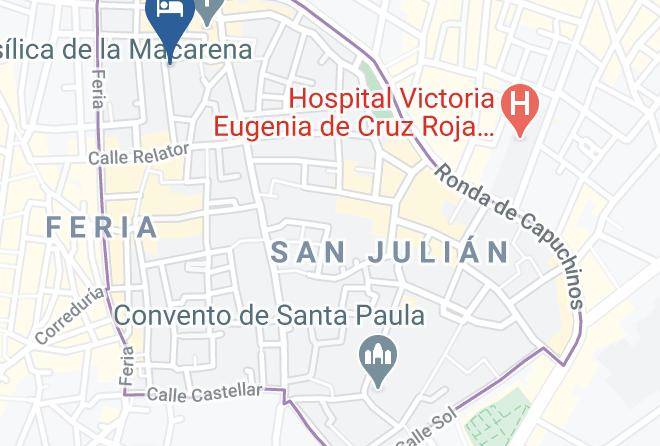 Seville - Hotel San Gil Maps