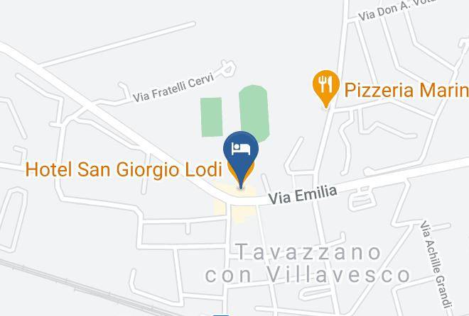 Lodi - Hotel San Giorgio Lodi Maps