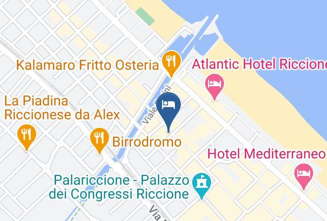 Rimini - Hotel San Giorgio Riccione Maps