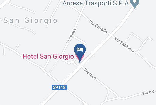 Trento - Hotel San Giorgio Maps