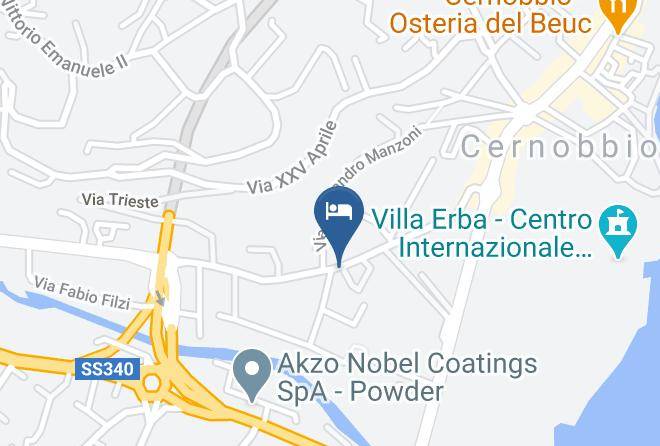 Como - Hotel San Giuseppe Maps