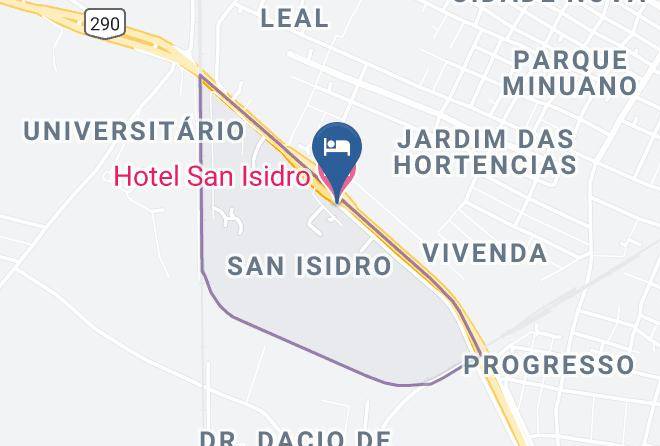 Sao Gabriel - Hotel San Isidro Maps