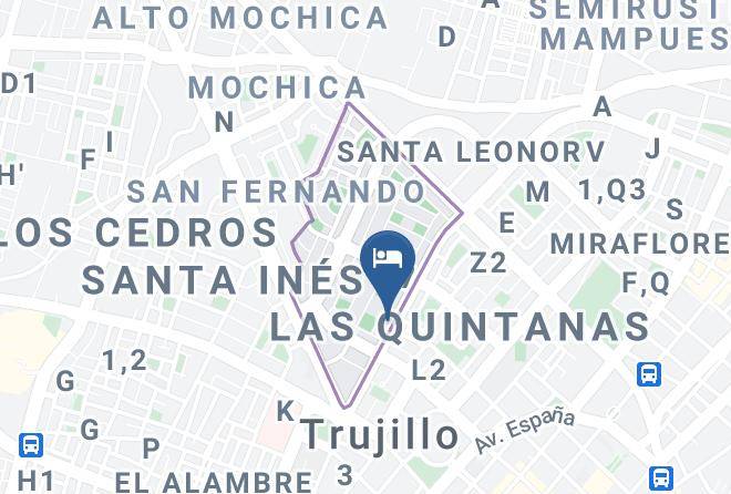Trujillo - Hotel San Isidro Maps