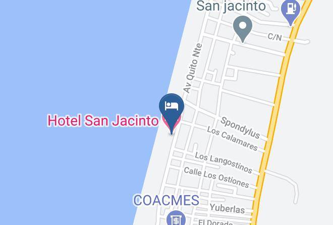 Sucre - Hotel San Jacinto Maps