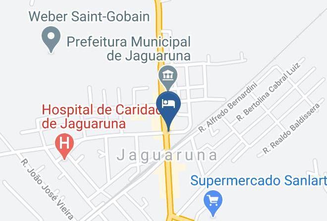 Jaguaruna - Hotel San James Maps