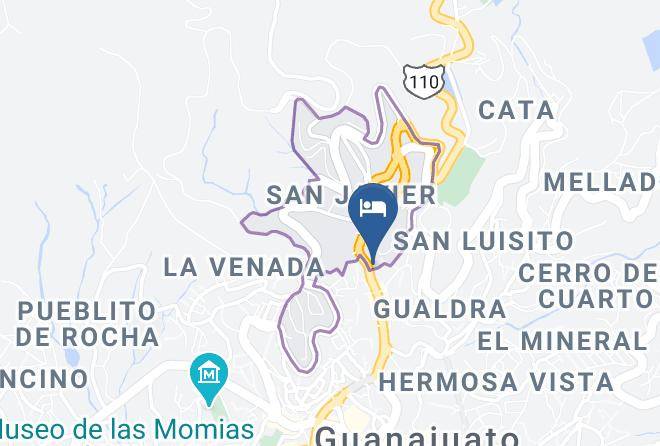 Guanajuato San Javier 1 Y 2 - Hotel San Javier Guanajuato Maps