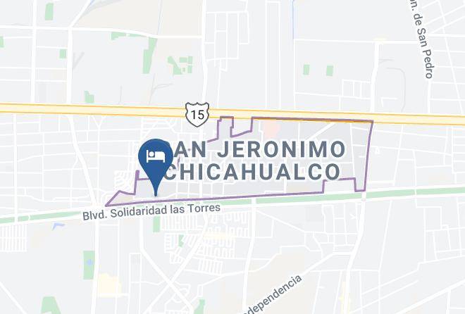 Metepec - Hotel San Jeronimo Inn Maps