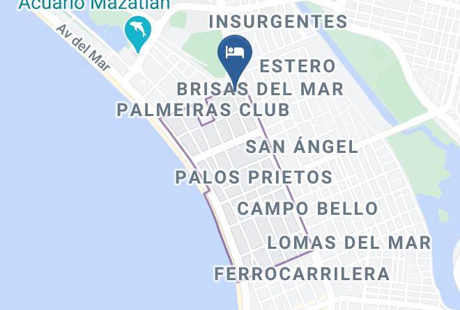 Mazatlan - Hotel San Jeronimo Maps