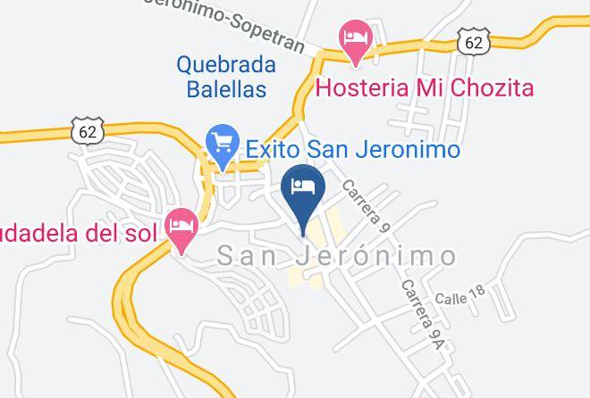 Hotel San Jeronimo Plaza Map