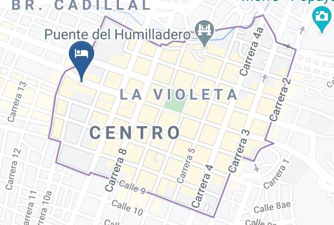 Popayan - Hotel San Jeronimo Maps