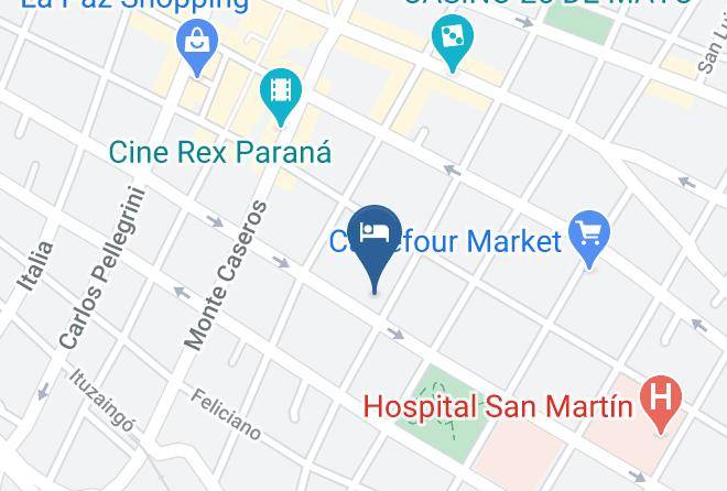 Parana - Hotel San Jorge Maps