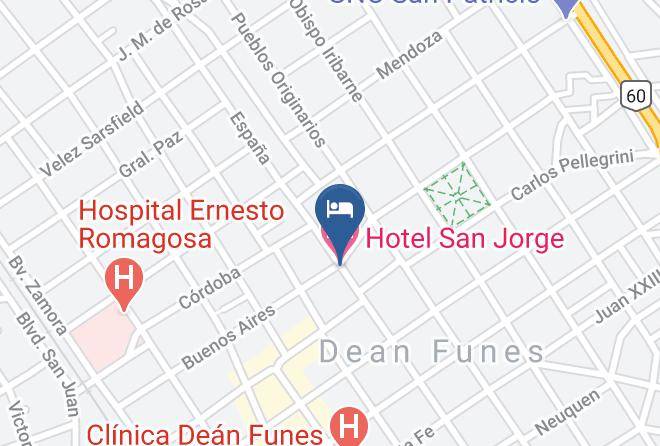 Ischilin Department - Hotel San Jorge Maps